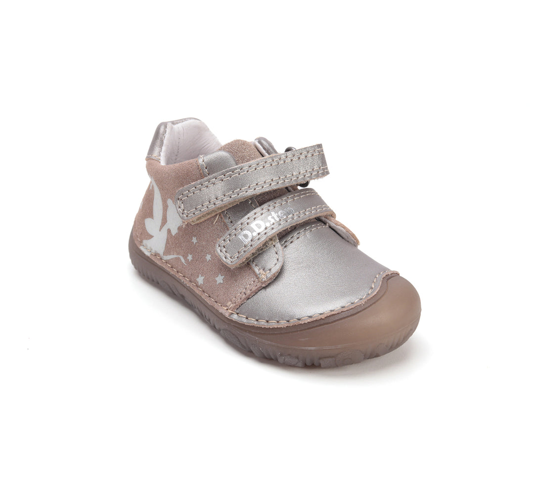 ZAPATOS CHAMPAGNE Y PLATA HADAS