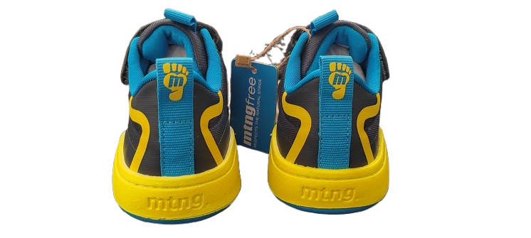 ZAPATILLAS FREE AZUL MARINO Y AMARILLO