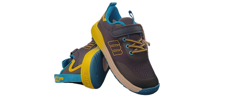 ZAPATILLAS FREE AZUL MARINO Y AMARILLO