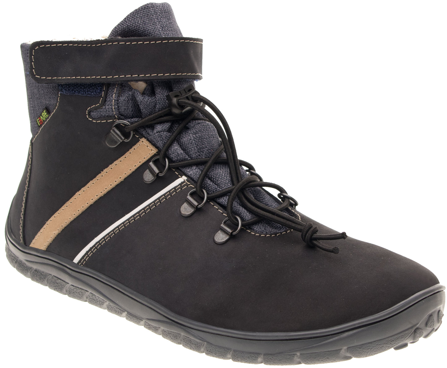 BOTAS IMPERMEABLES DE INVIERNO AZUL Y BEIGE