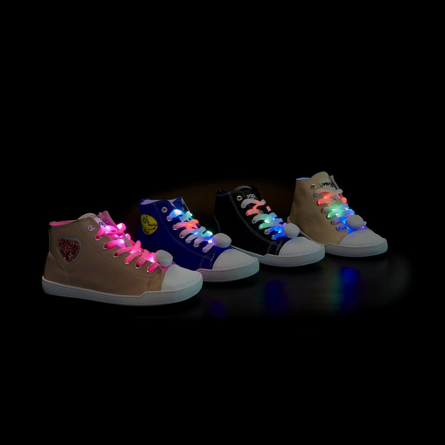 CORDONES LUMINOSOS LED MULTICOLOR