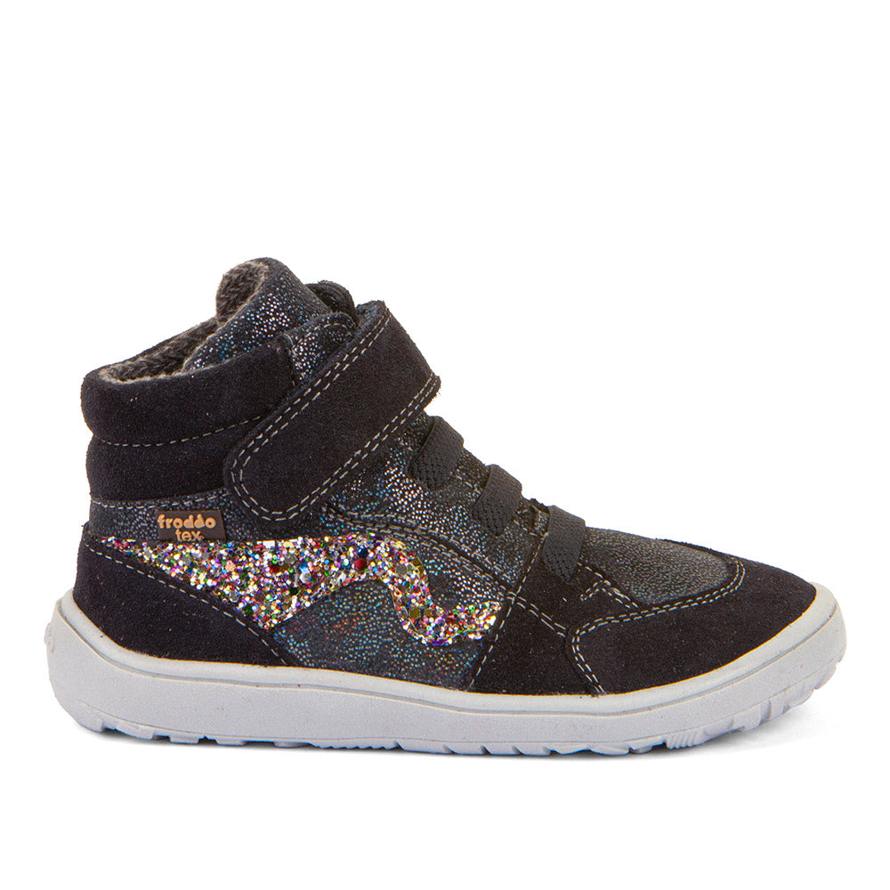 BOTINES TEX GO NEGRAS CON BRILLIS