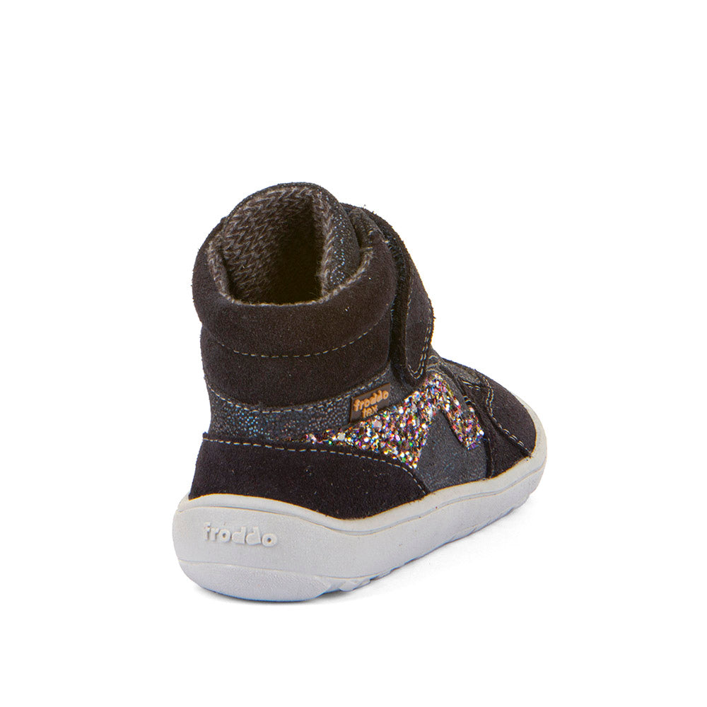 BOTINES TEX GO NEGRAS CON BRILLIS