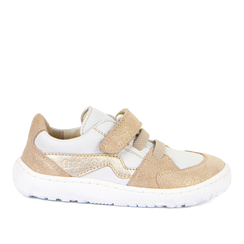 ZAPATILLAS BLANCO Y DORADO
