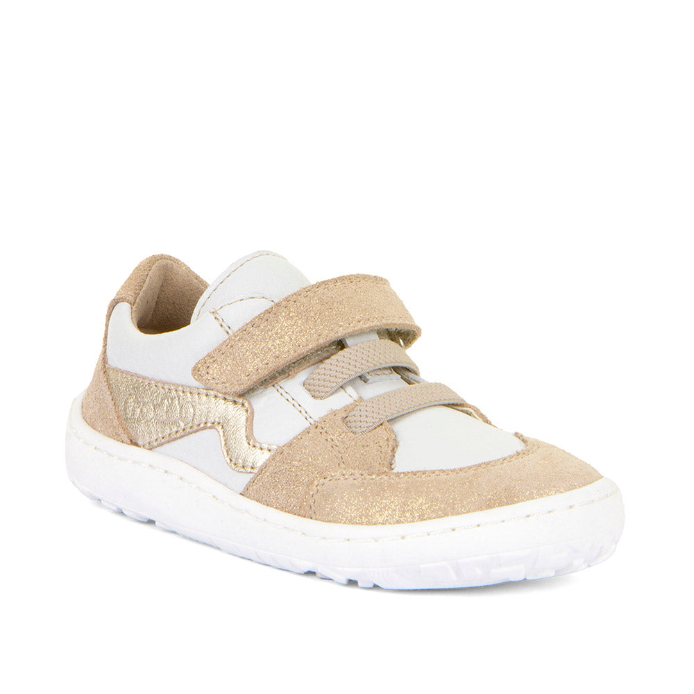 ZAPATILLAS BLANCO Y DORADO