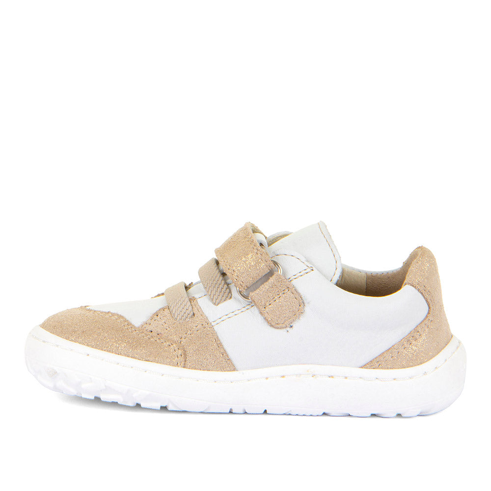 ZAPATILLAS BLANCO Y DORADO