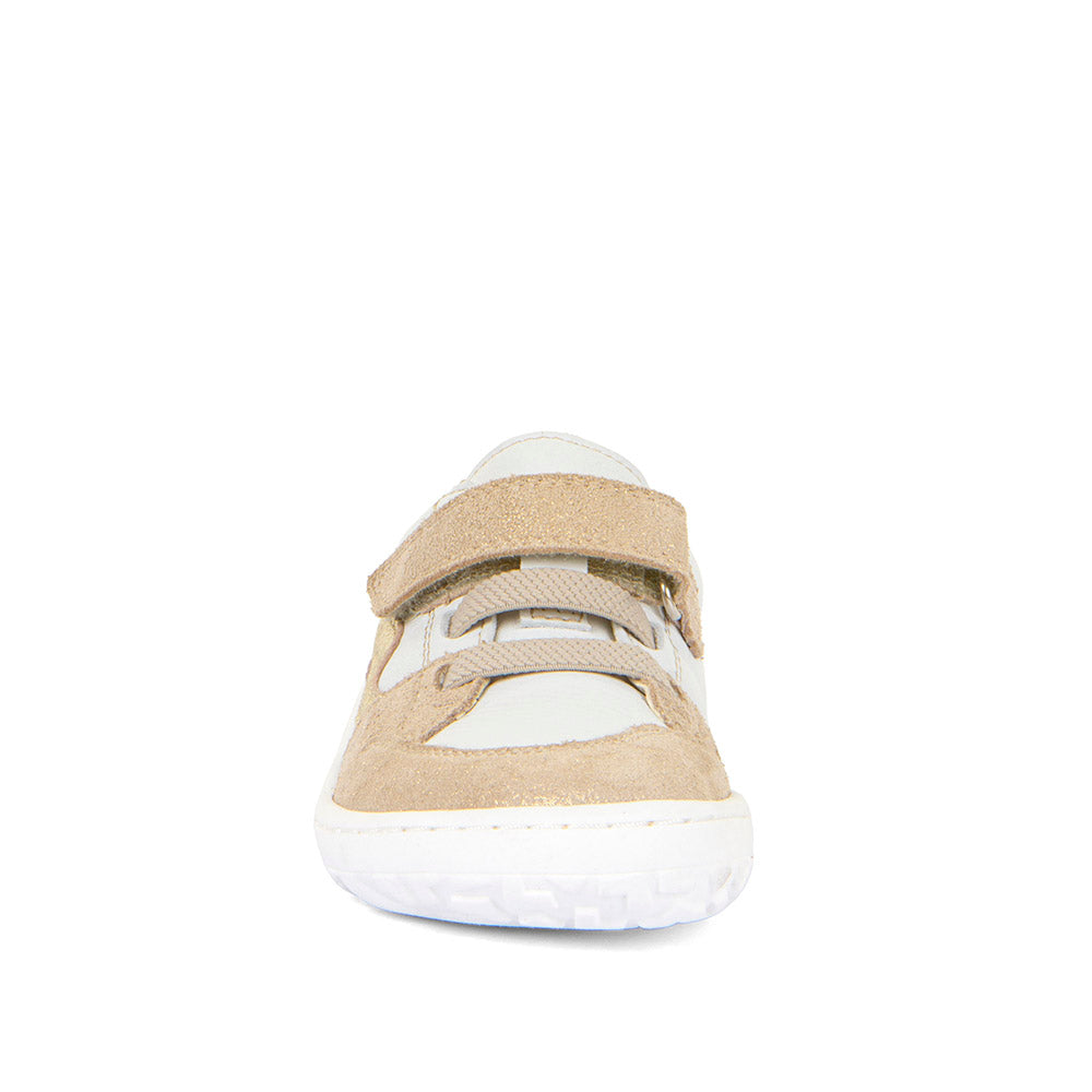 ZAPATILLAS BLANCO Y DORADO