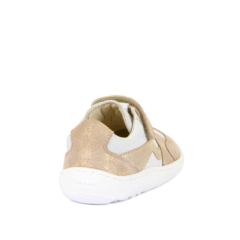 ZAPATILLAS BLANCO Y DORADO