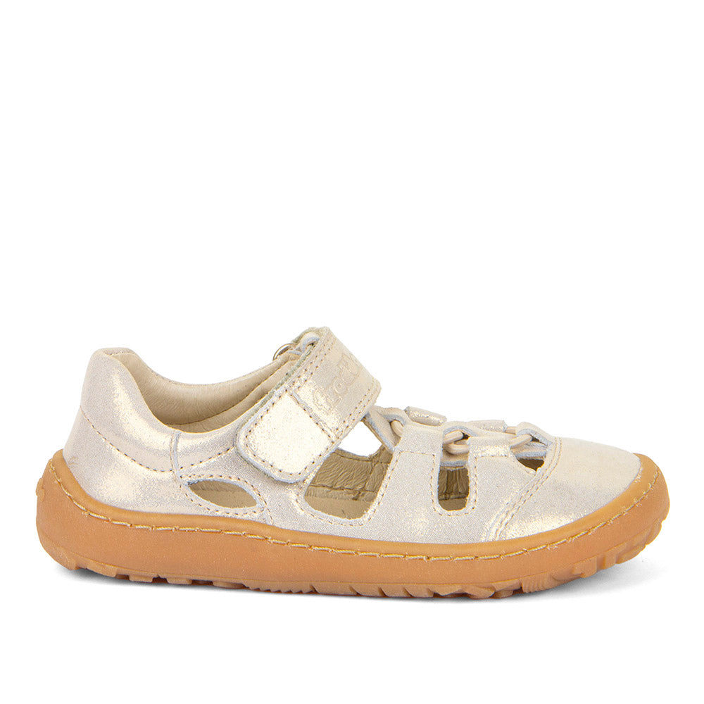 SANDALIAS ELASTIC GOLD SHINE