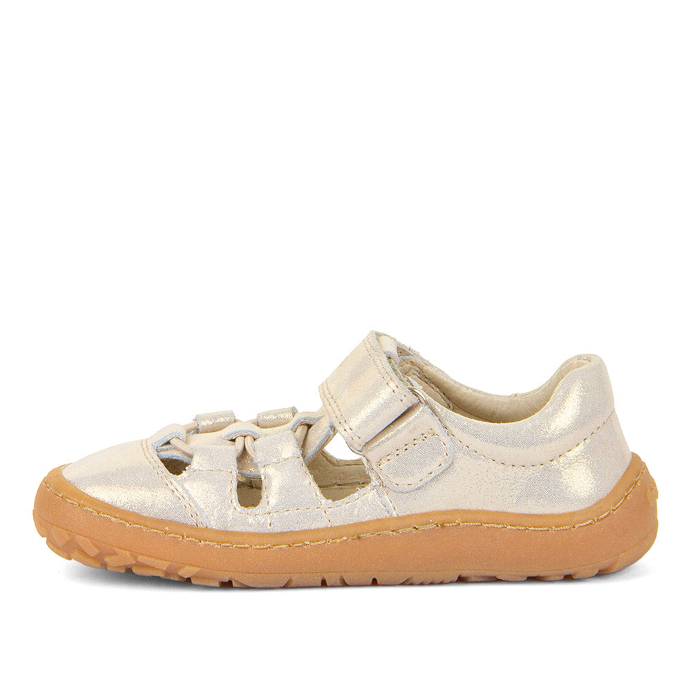 SANDALIAS ELASTIC GOLD SHINE