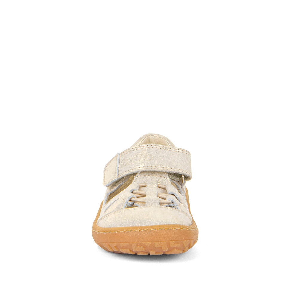 SANDALIAS ELASTIC GOLD SHINE