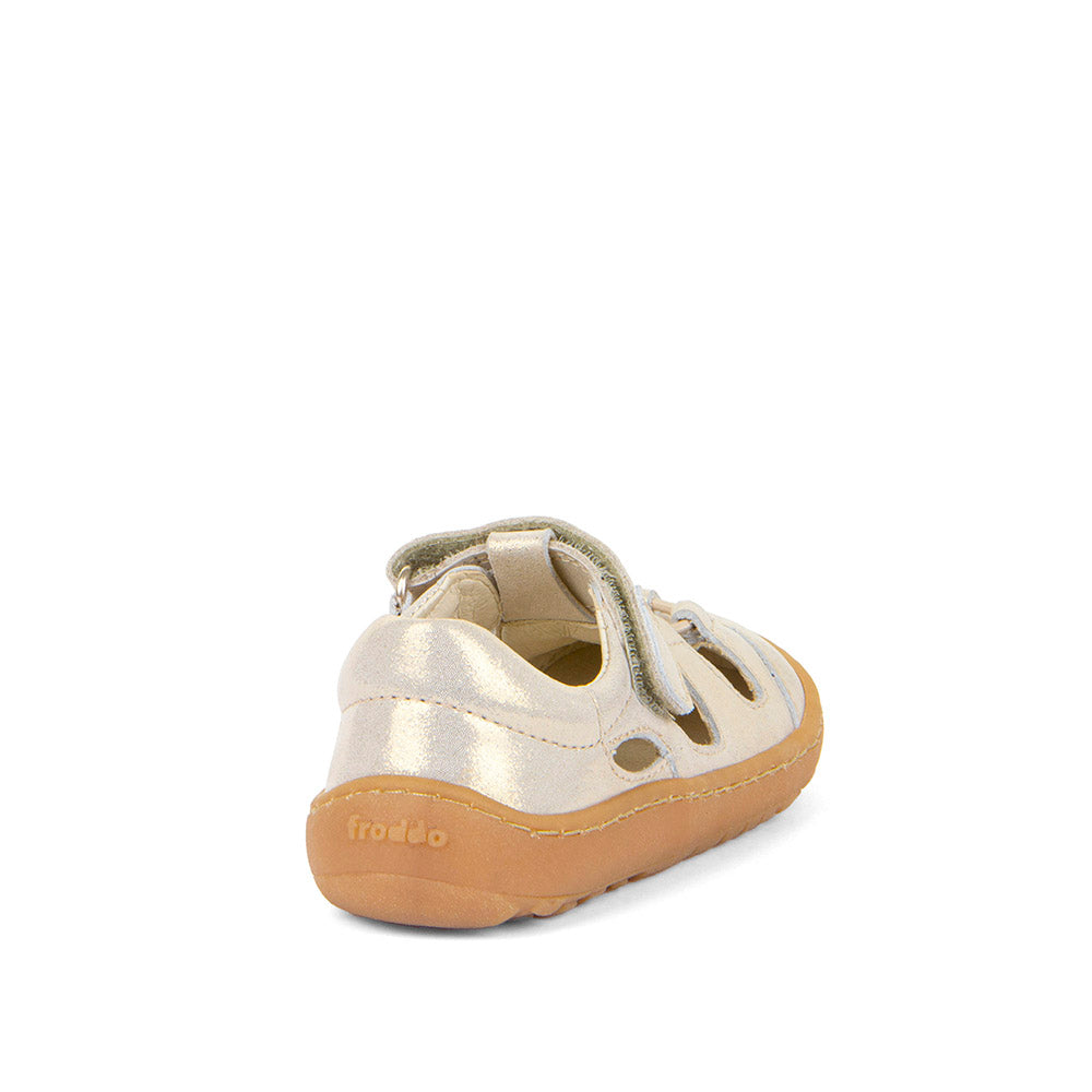 SANDALIAS ELASTIC GOLD SHINE