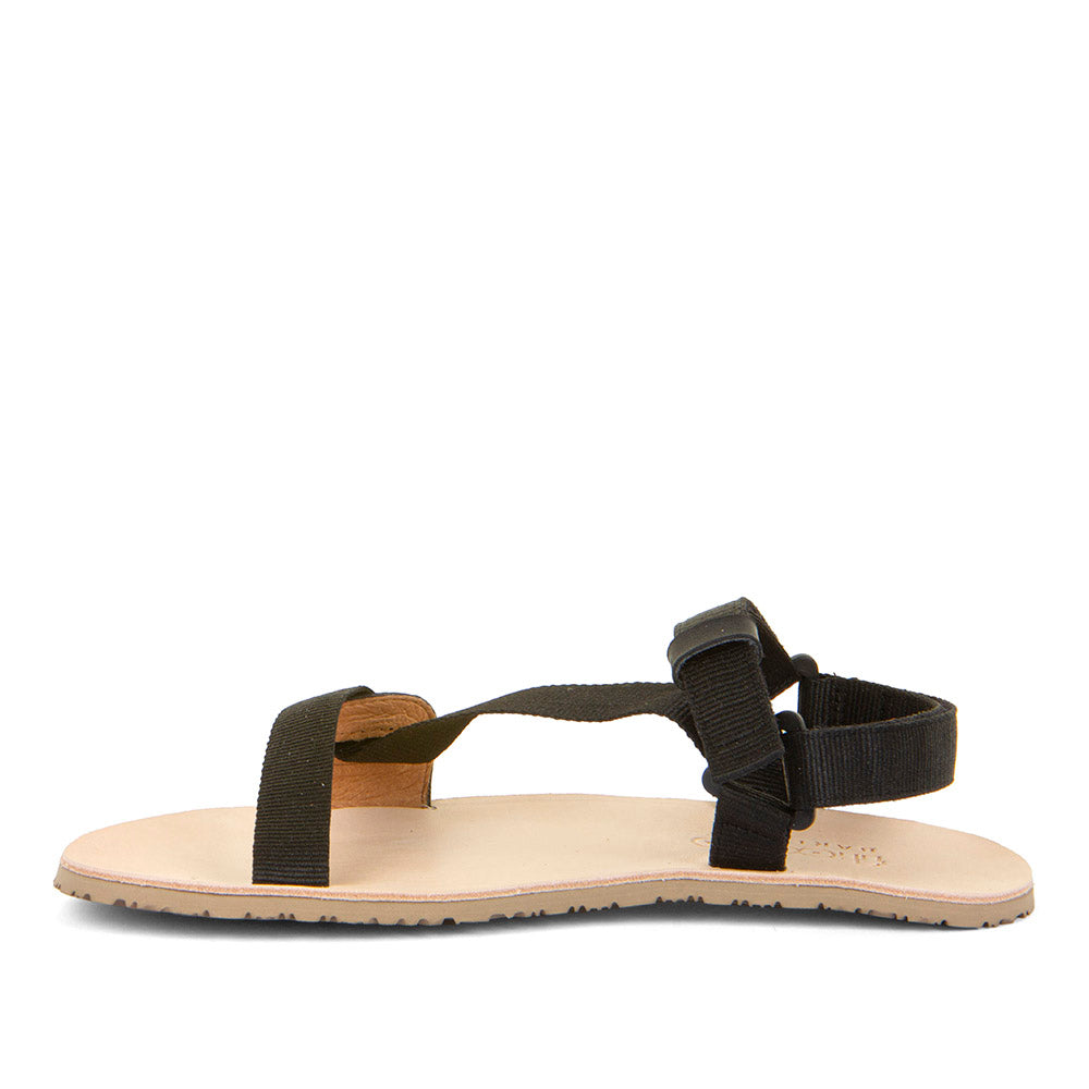 SANDALIAS FLEXY STRAPS BLACK