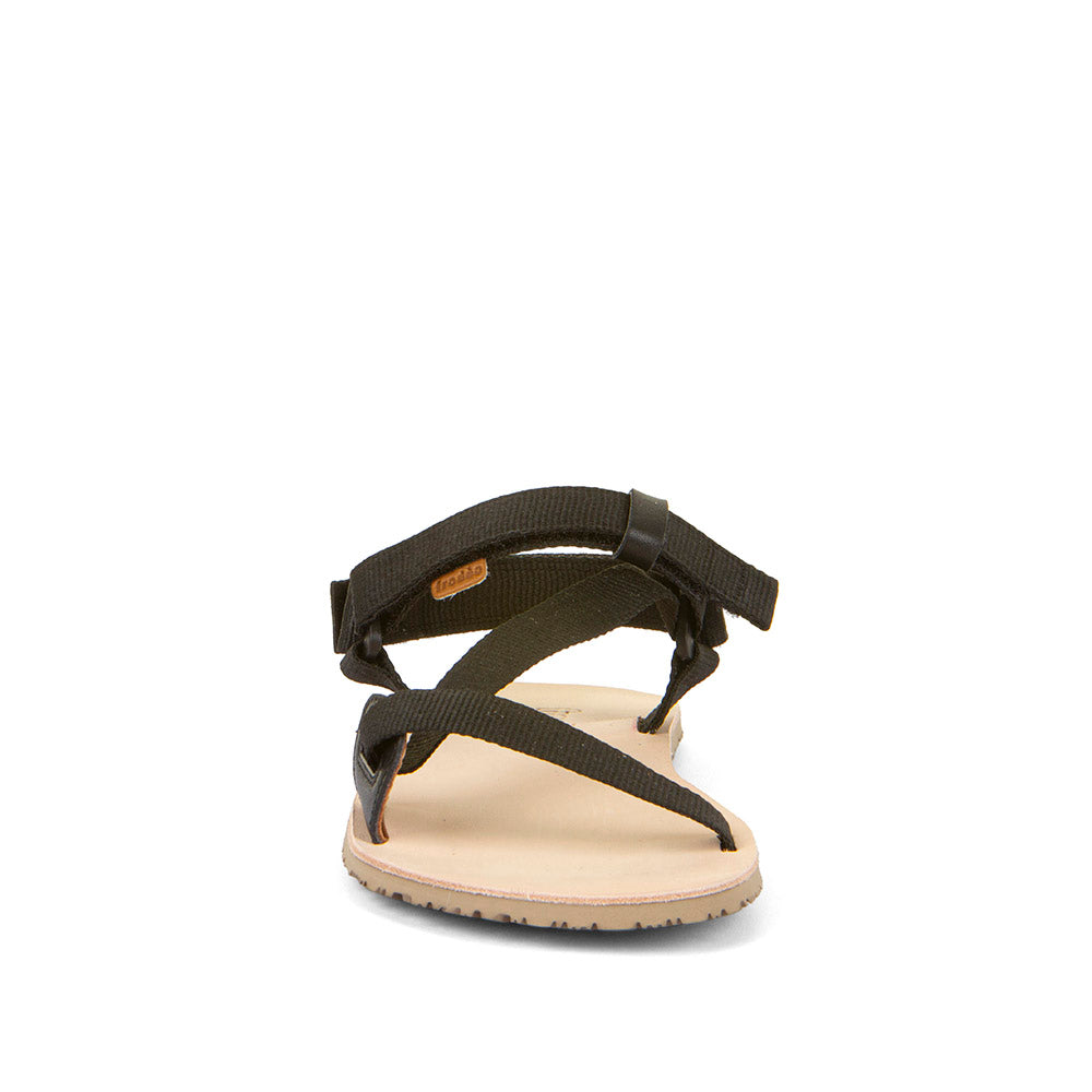 SANDALIAS FLEXY STRAPS BLACK