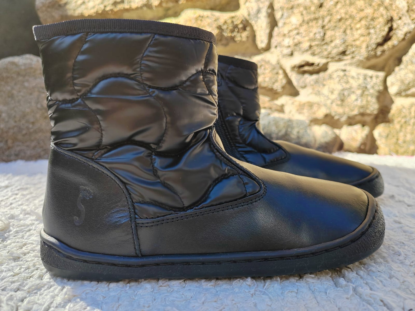 BOTAS NÁCAR NEGRO