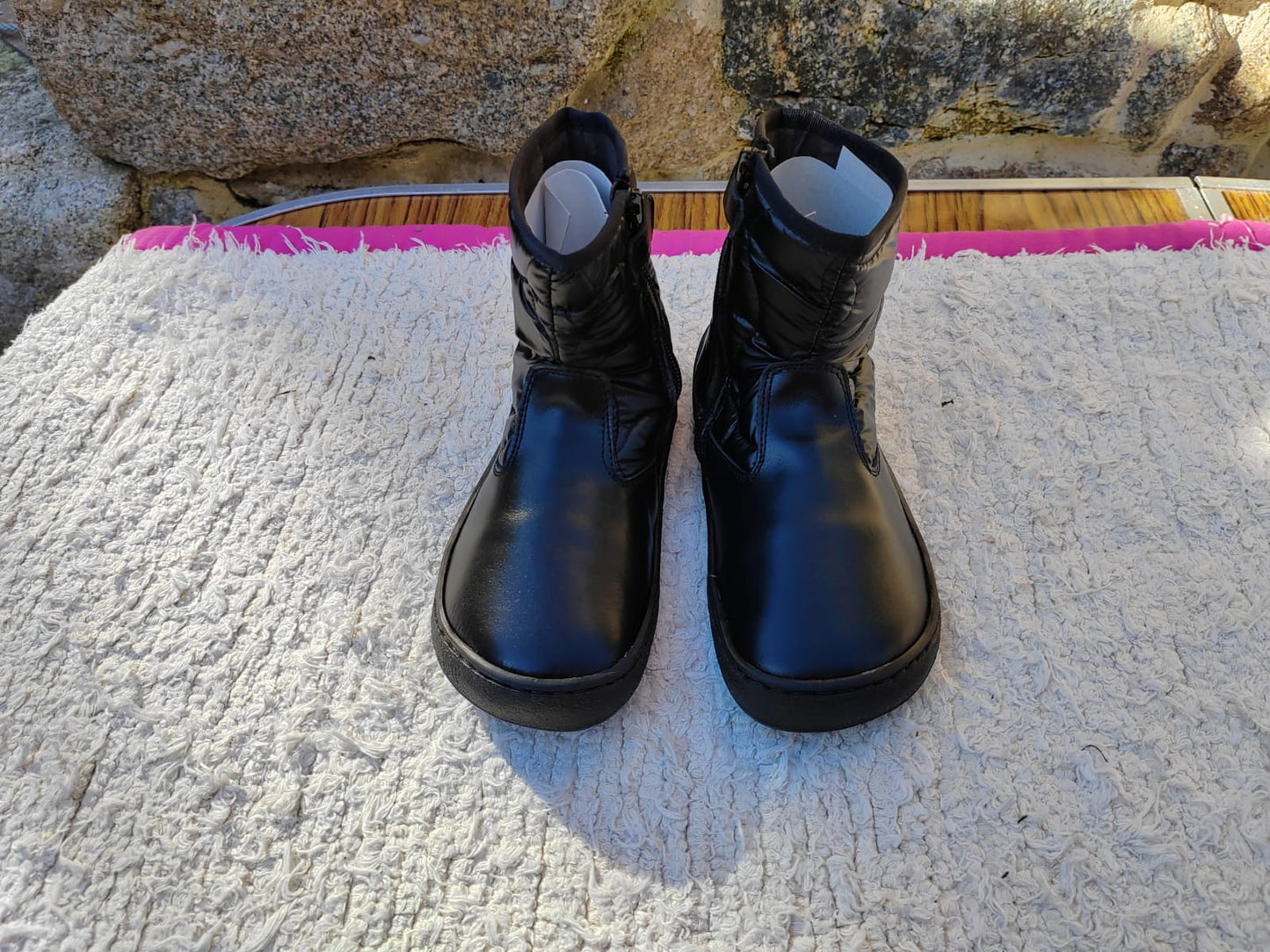 BOTAS NÁCAR NEGRO