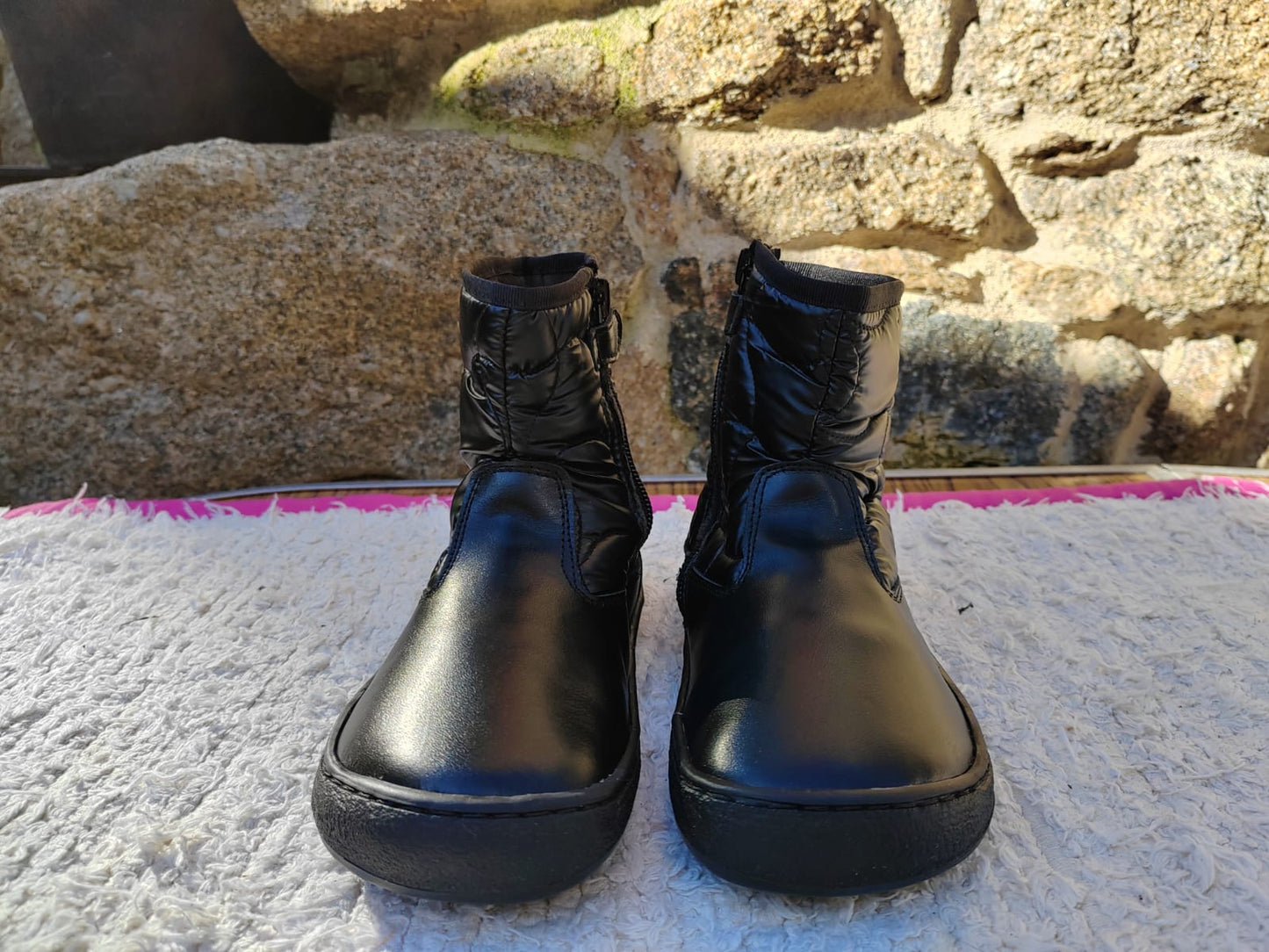 BOTAS NÁCAR NEGRO