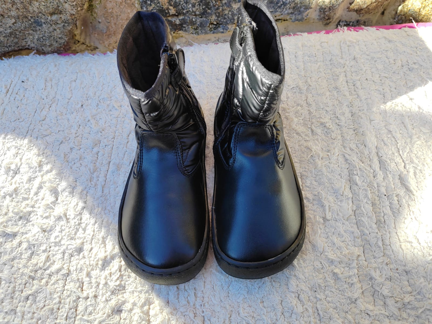 BOTAS NÁCAR NEGRO