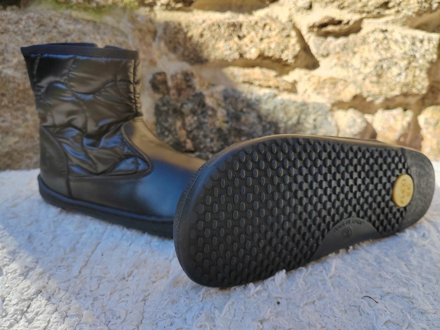 BOTAS NÁCAR NEGRO