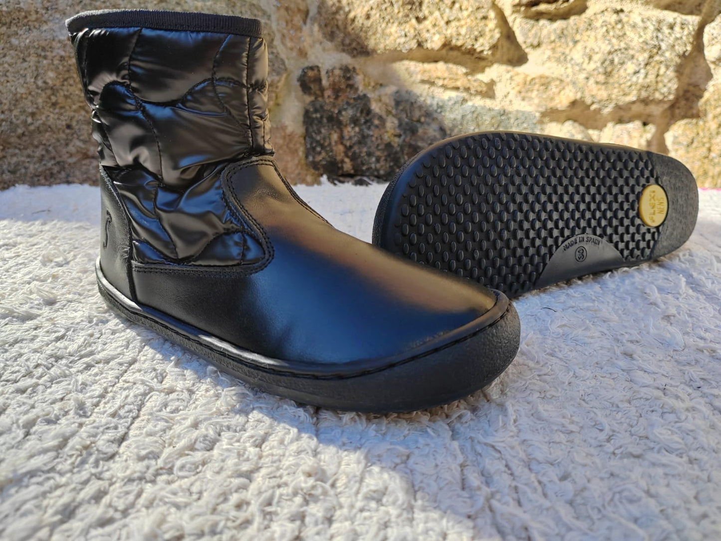 BOTAS NÁCAR NEGRO