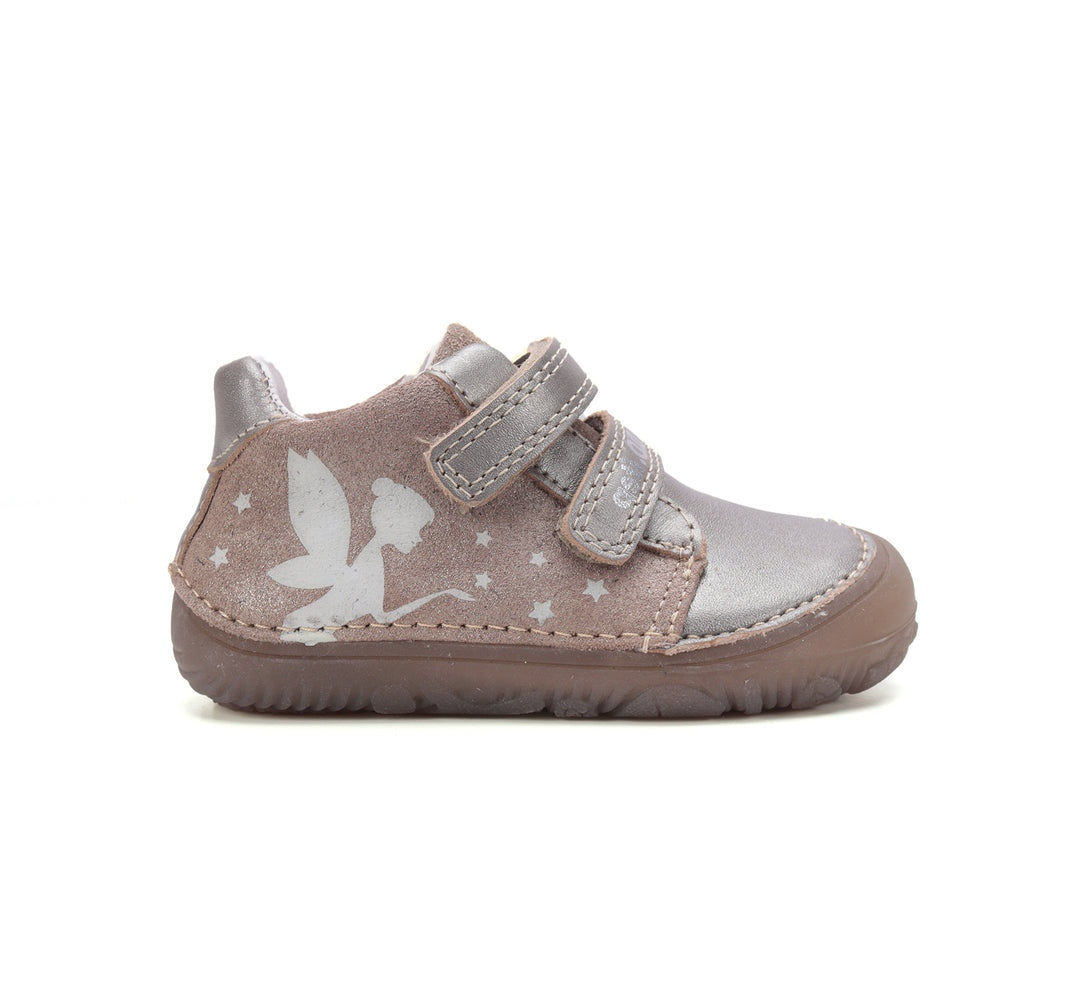 ZAPATOS CHAMPAGNE Y PLATA HADAS