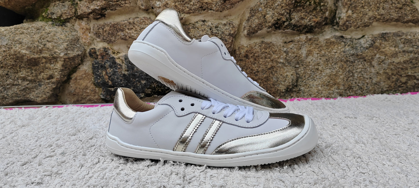 SNEAKERS SAMBAS BLANCO Y CAVA