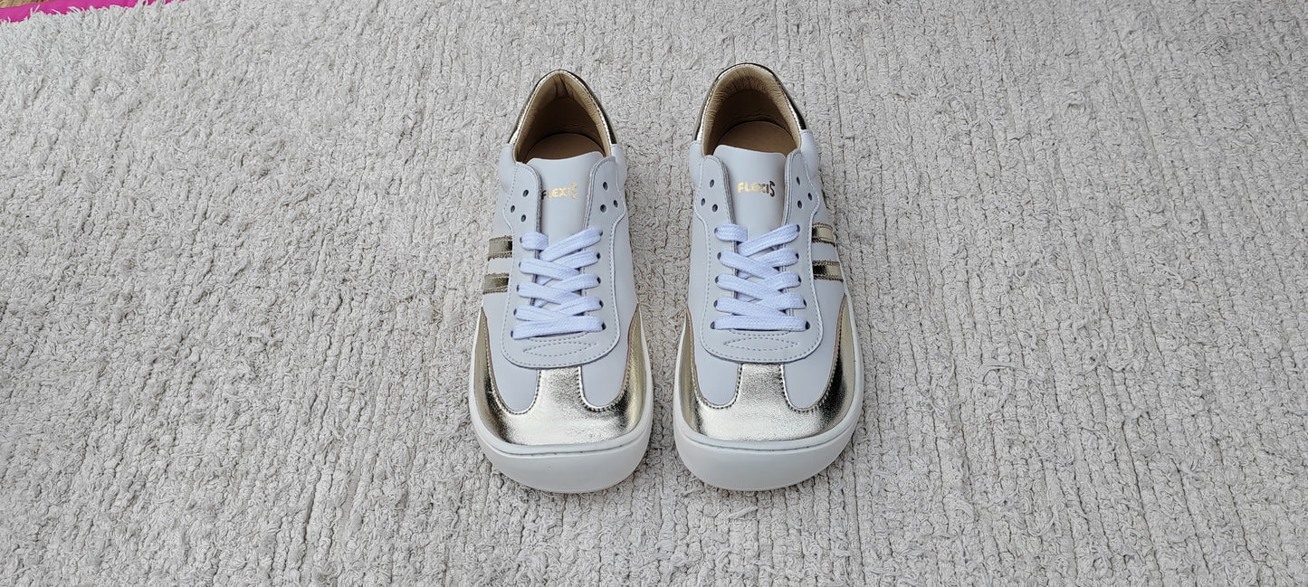 SNEAKERS SAMBAS BLANCO Y CAVA