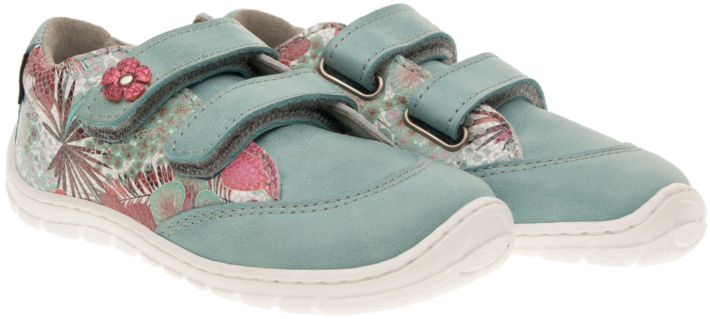 ZAPATOS TURQUESA ESTAMPADOS
