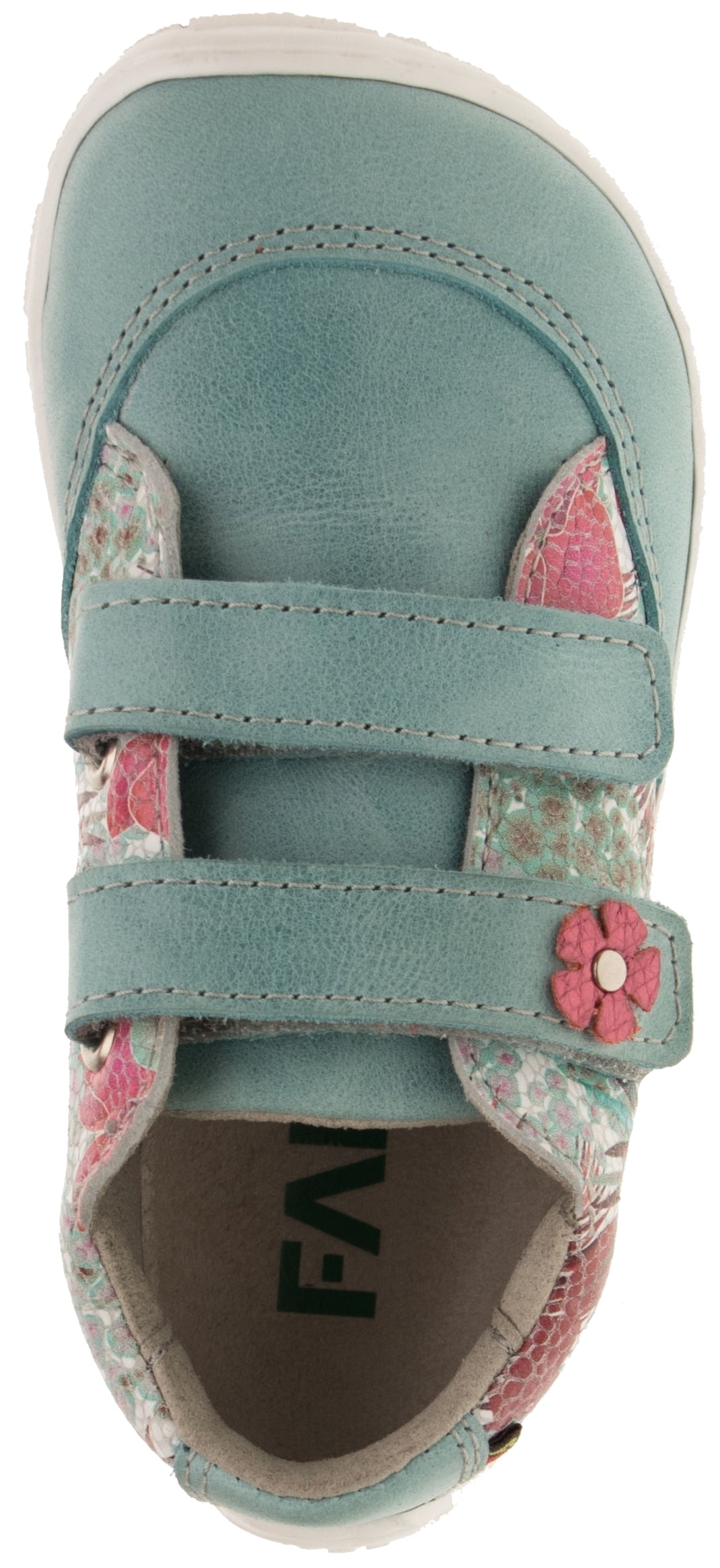 ZAPATOS TURQUESA ESTAMPADOS
