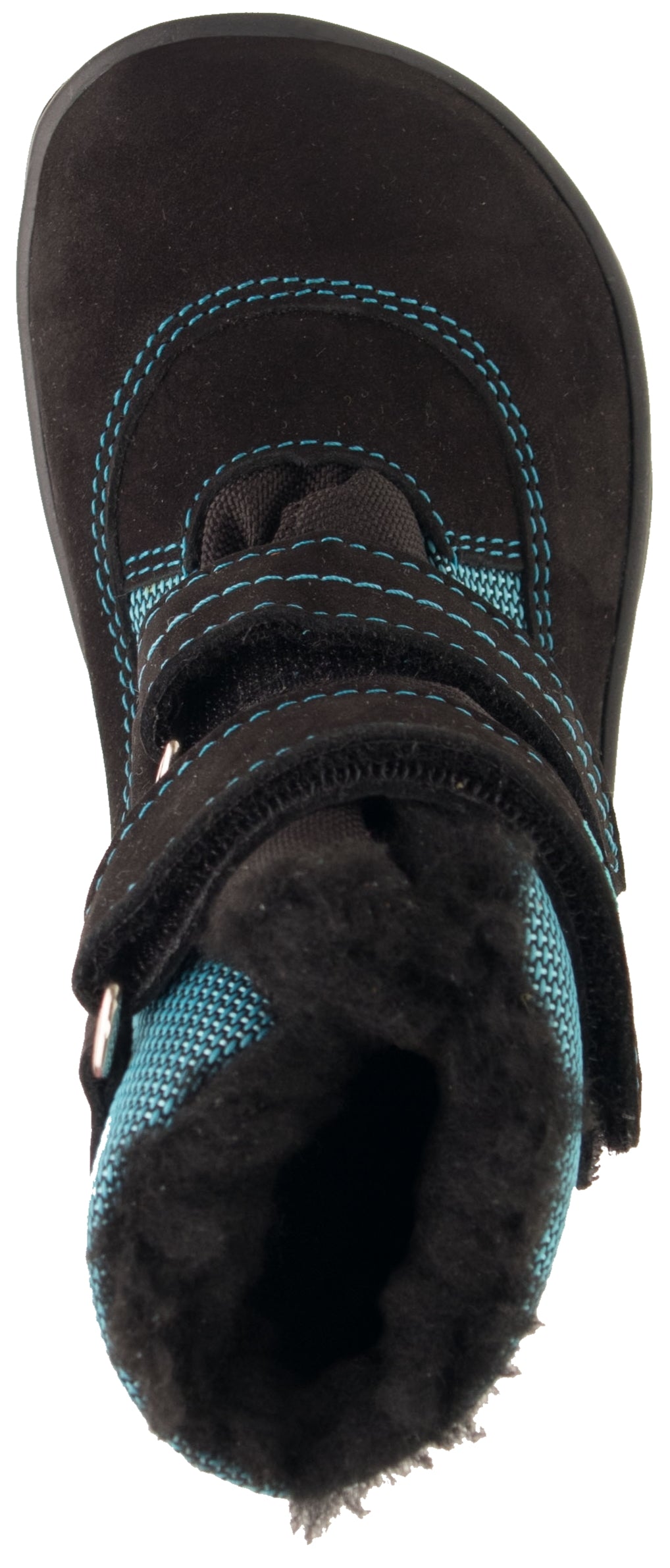 BOTAS IMPERMEABLES DE INVIERNO NEGRAS Y AZUL