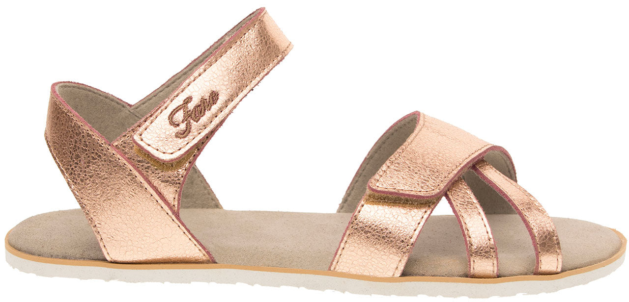 SANDALIAS REIA ORO ROSA