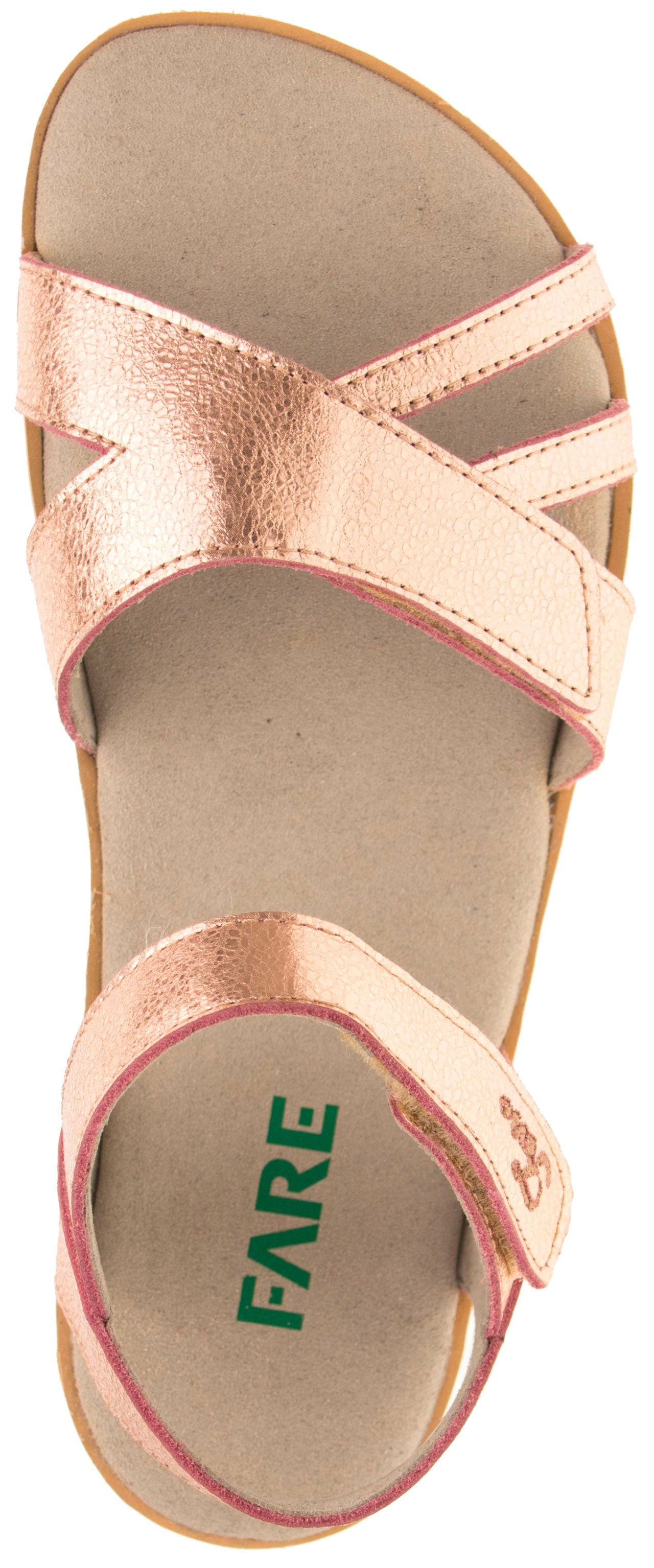 SANDALIAS REIA ORO ROSA