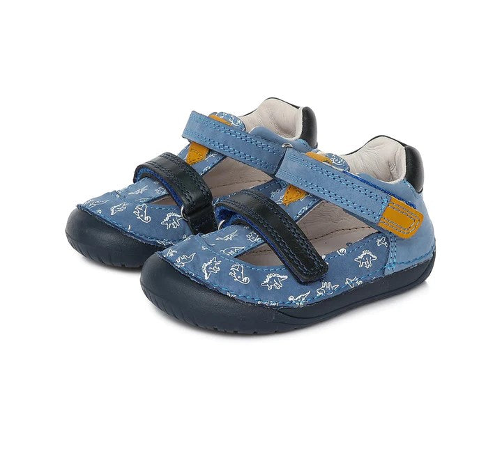 SANDALIAS D.D. STEP DINOS AZUL