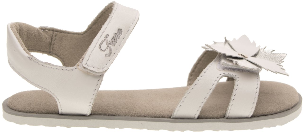 SANDALIAS BLANCAS FLOR