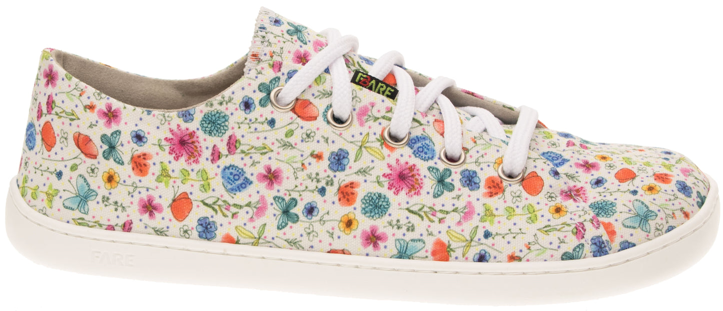 ZAPATILLAS TEXTILES FLORES