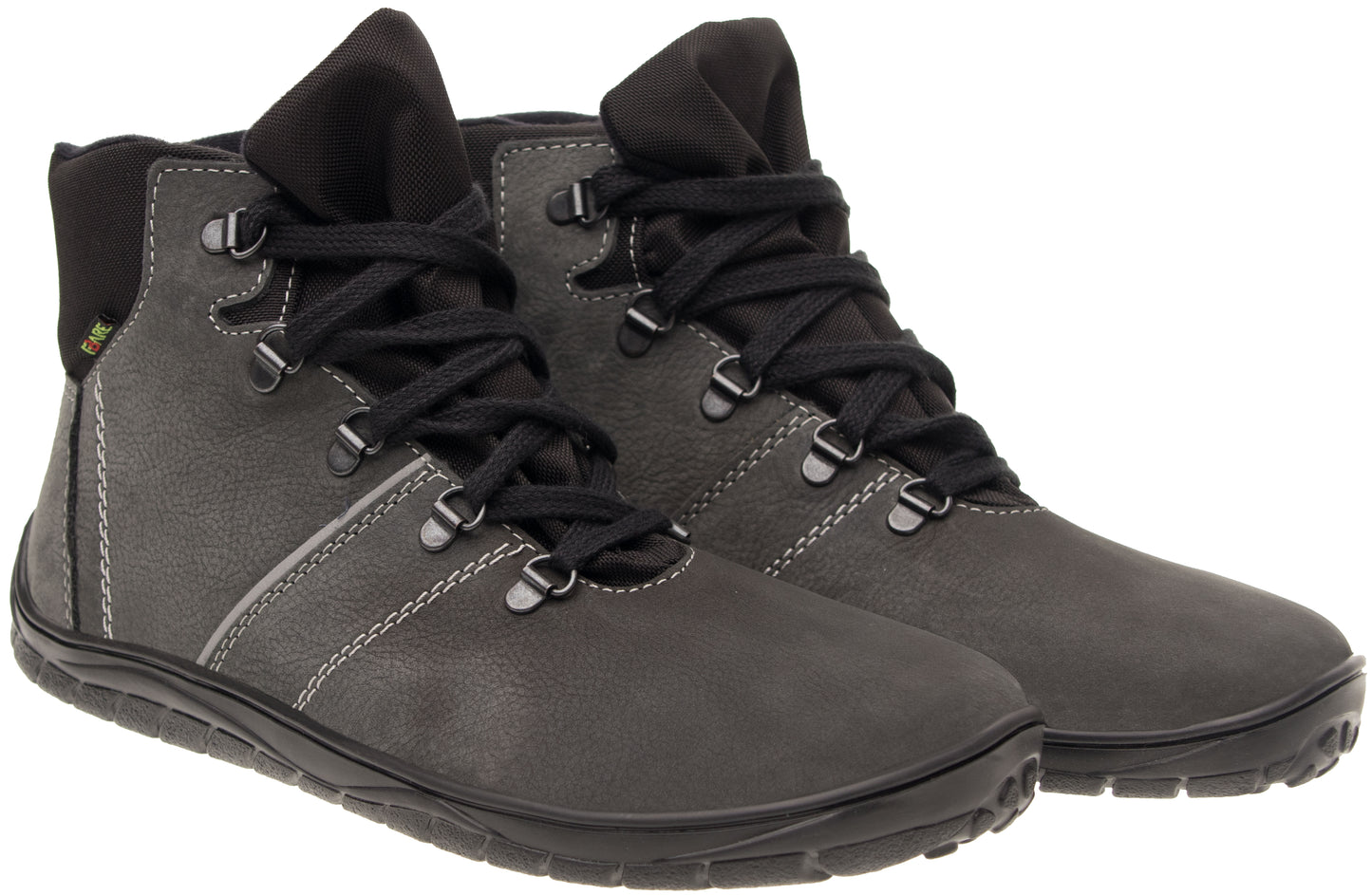 BOTAS IMPERMEABLES GRIS Y NEGRO