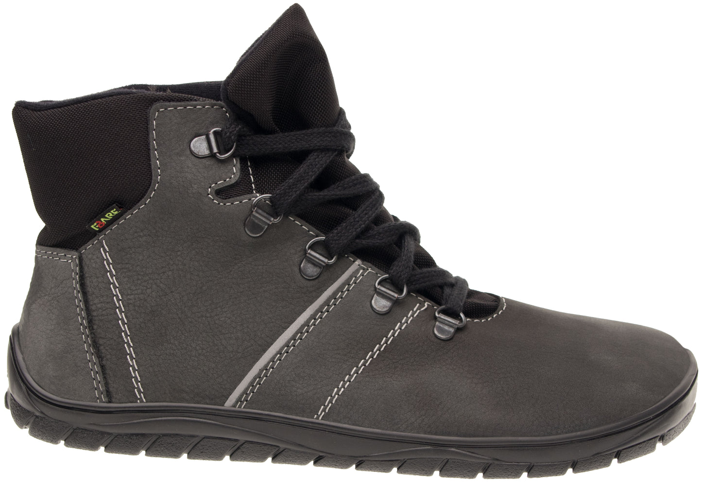 BOTAS IMPERMEABLES GRIS Y NEGRO