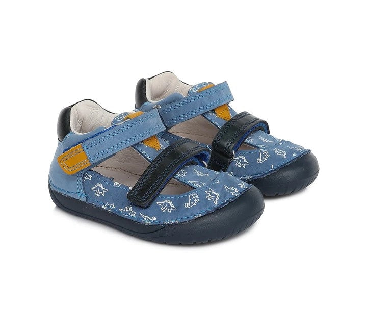 SANDALIAS D.D. STEP DINOS AZUL