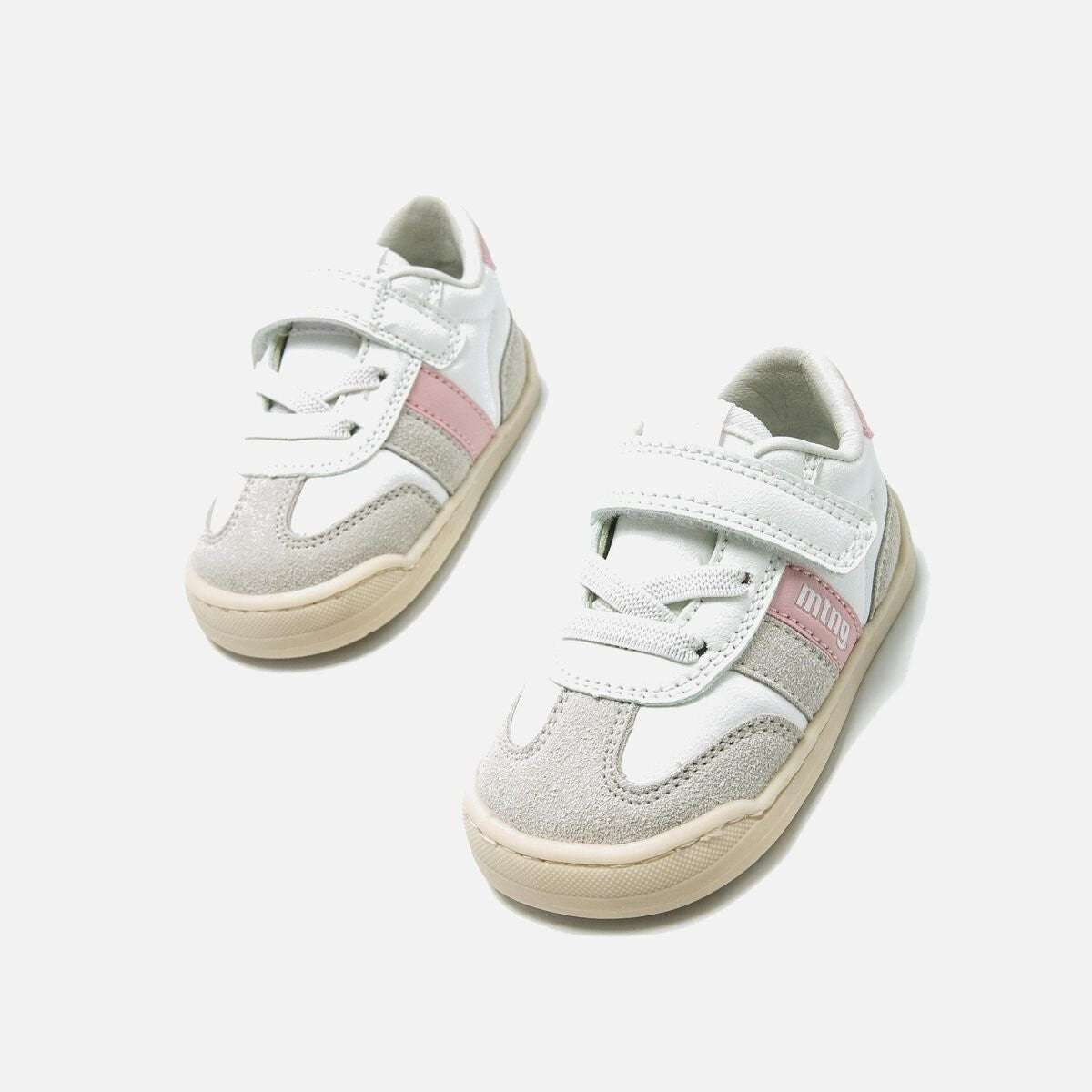 ZAPATILLAS FREE BABY ROSA Y BLANCO