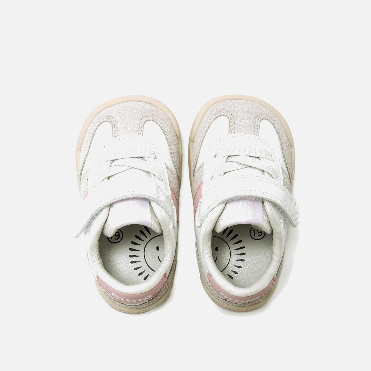 ZAPATILLAS FREE BABY ROSA Y BLANCO