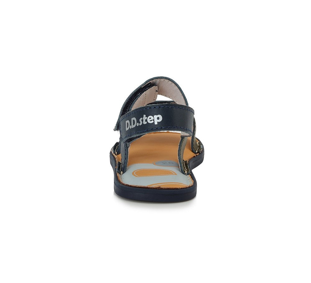 SANDALIAS D.D. STEP NAVY-OLIVA