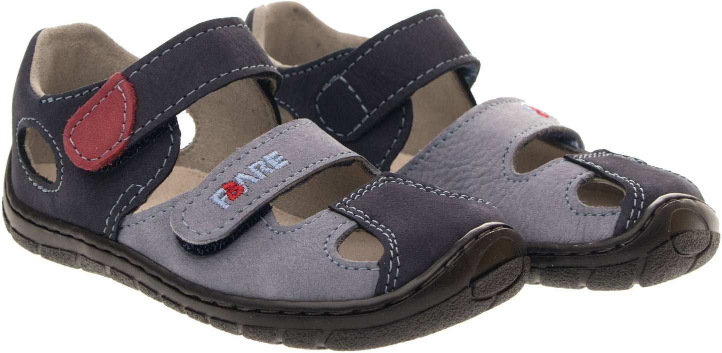 SANDALIAS NAVY Y GRIS