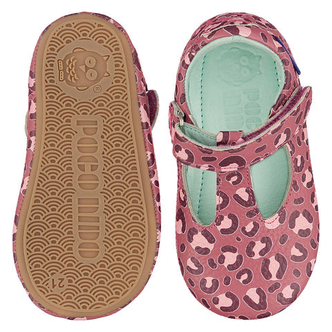 Mighty Shoes T Leopardo Rosa