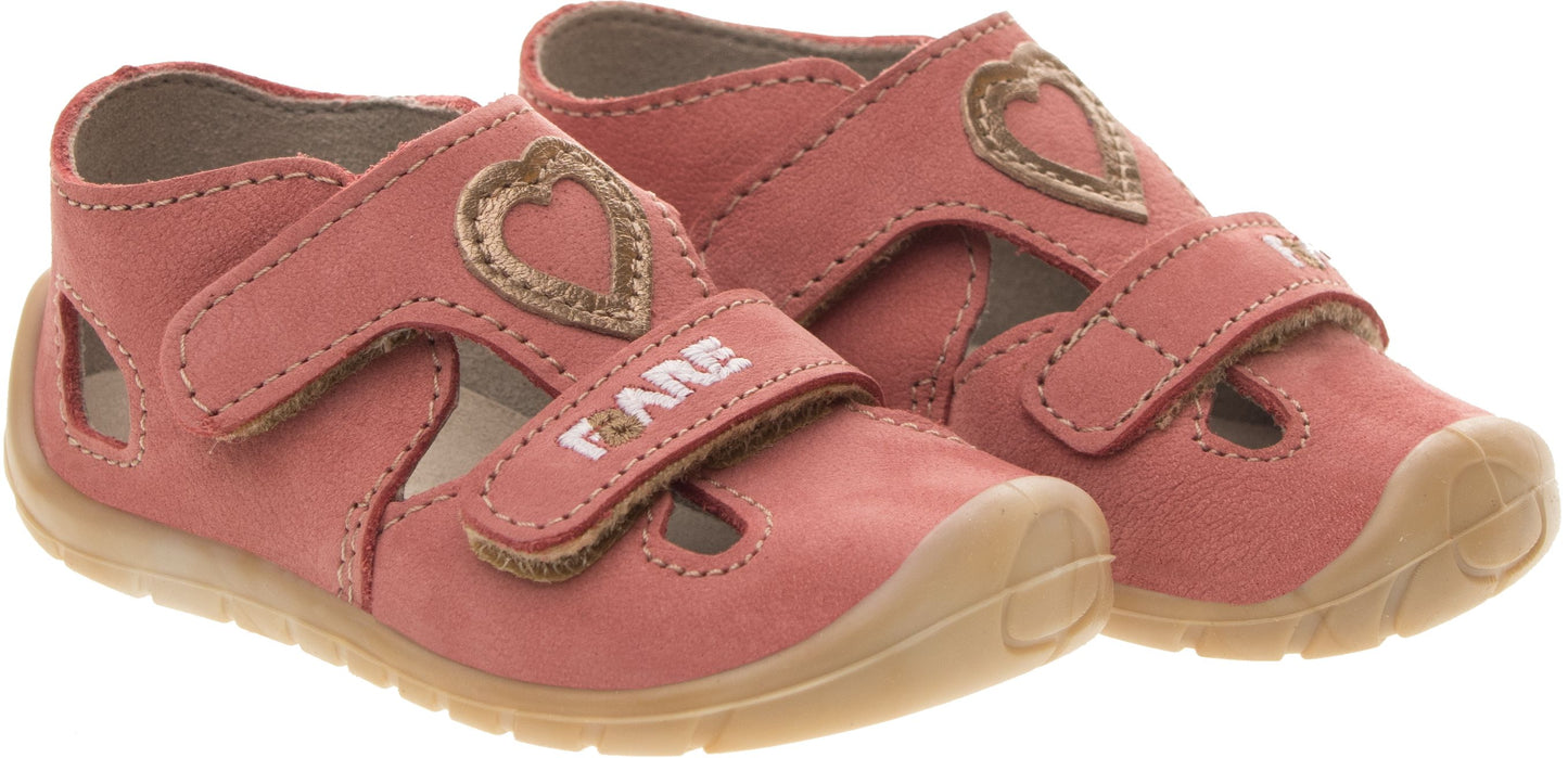 SANDALIAS PIEL ROSA