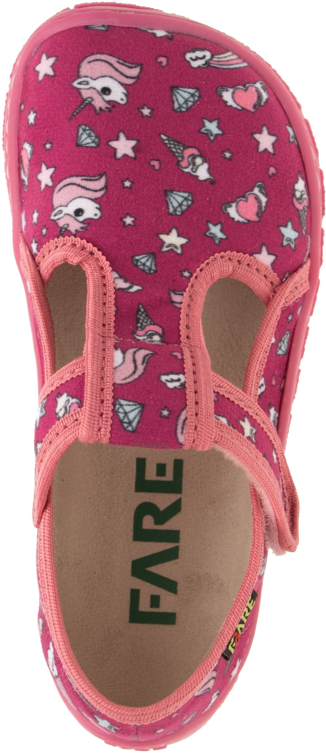 ZAPATILLAS TEXTILES ROSAS UNICORNIOS