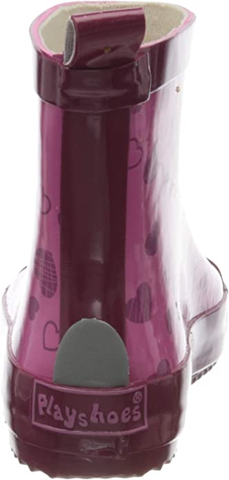 BOTAS DE AGUA CORAZONES ROSA