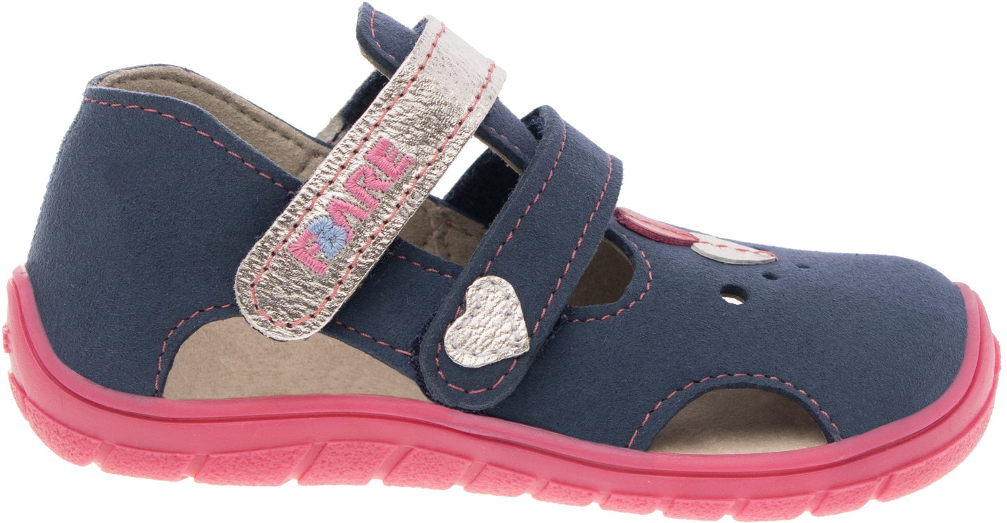 SANDALIAS AZUL Y ROSA