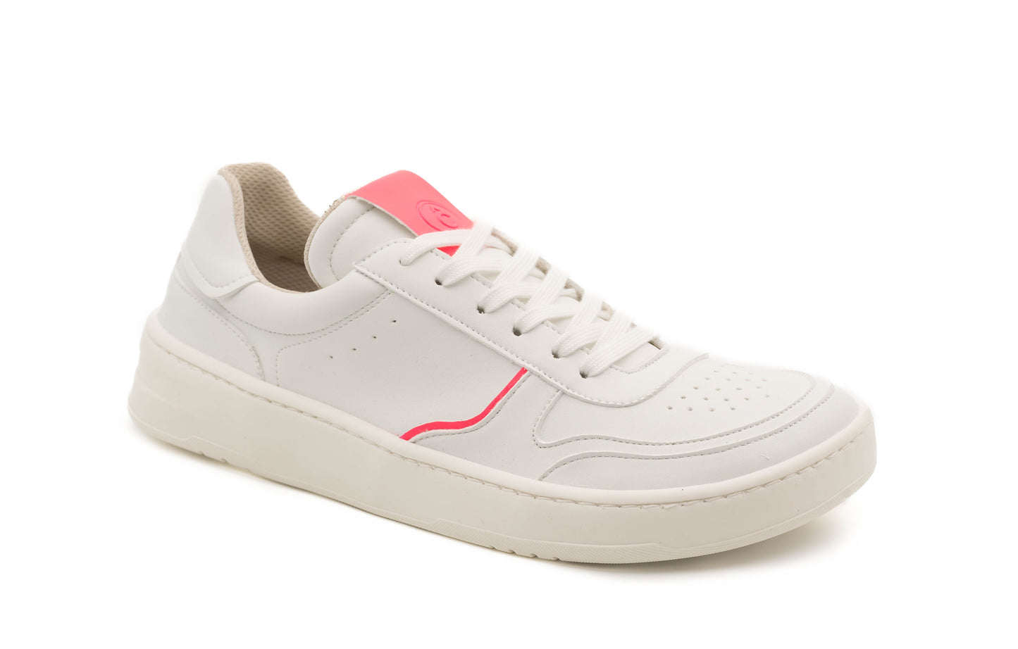 DEPORTIVAS COMBI BLANCO Y FUCSIA