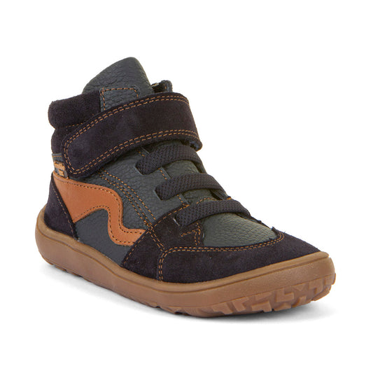 BOTINES TEX GO GRIS Y MARRÓN