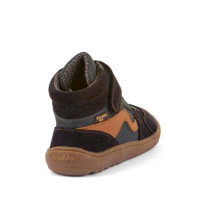 BOTINES TEX GO GRIS Y MARRÓN